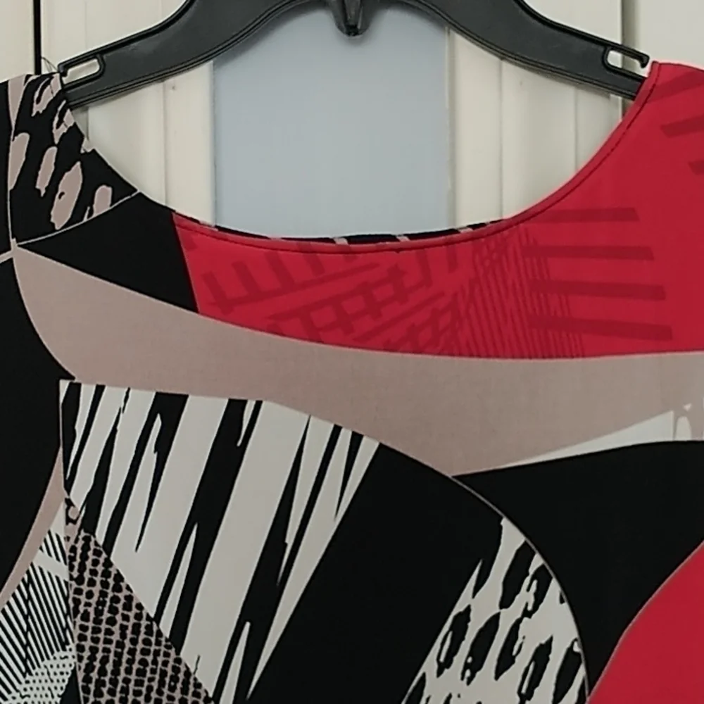 Alfani Urban Flight Dress Cap Sleeve Pullover Style Dress M